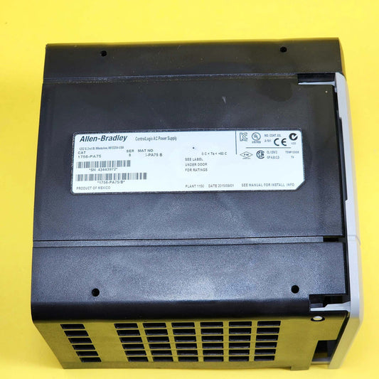 Allen Bradley 1756-pa75 Ser B Fuente De Alimentacion.usado -