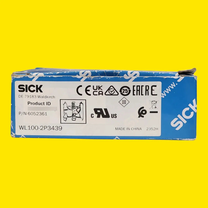Sick Wl100-2p3439 6052361 Fotoeléctrico Sensor  Pnp