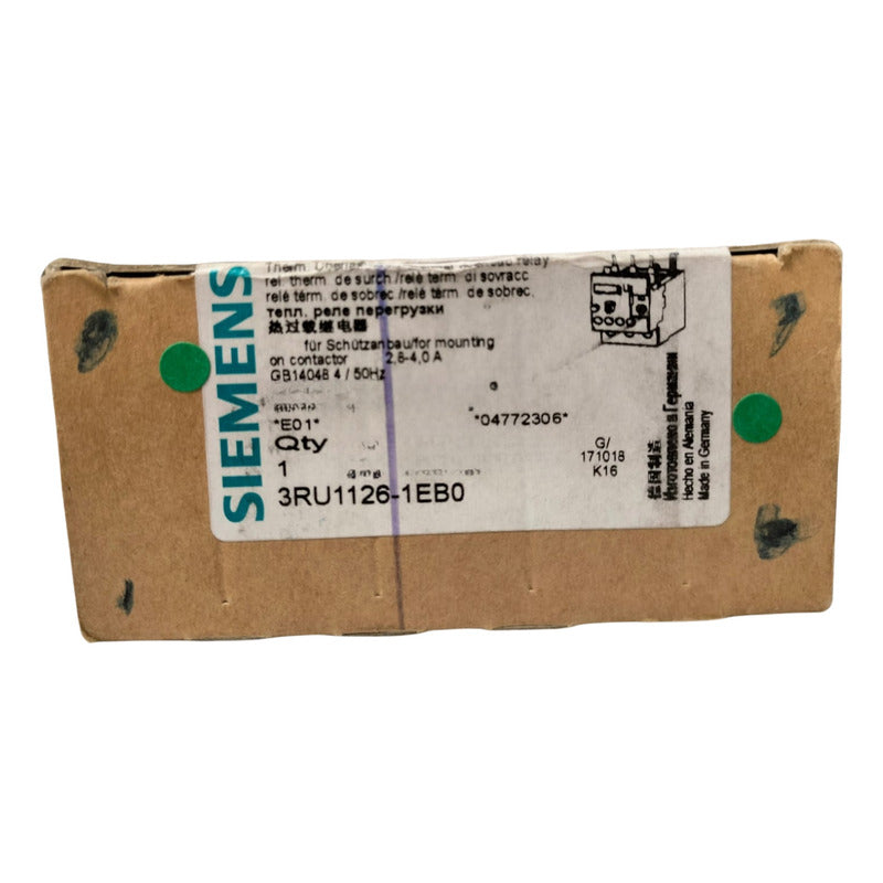 Siemens 3ru1126-1eb0 Rele Dc 24v