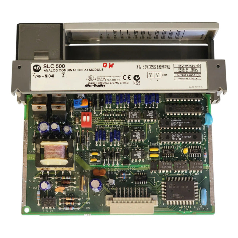 Allen-bradley 1746-nio4i Módulo Analógico Industrial