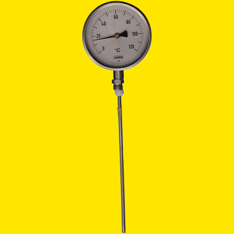 Jumo 608002/010 Termometro Analogico 0 A 120 Grados C