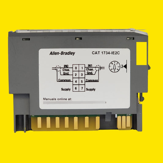 Allen Bradley 1734-ie2c Module Analog Input