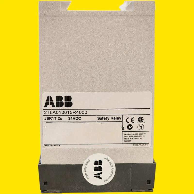 Abb Jsr1t 2 2tla010015r4000 Relé De Seguridad