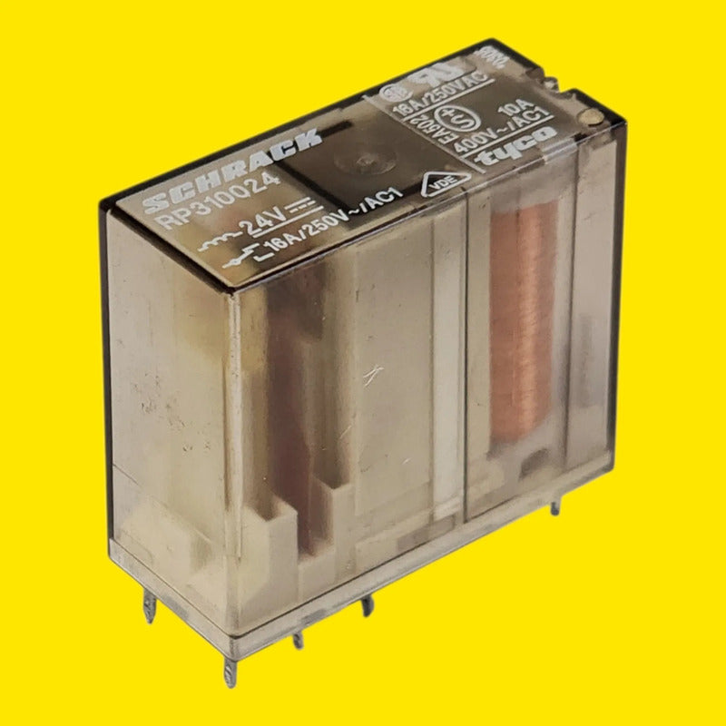 Schrack Rp310024 Relé De Potencia 24vdc 16a 1 Contacto