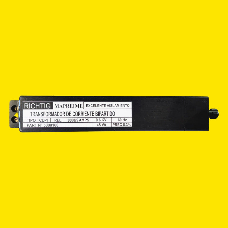 Transformador De Corriente Richtig Mapreime 5000160 Toroidal Negro