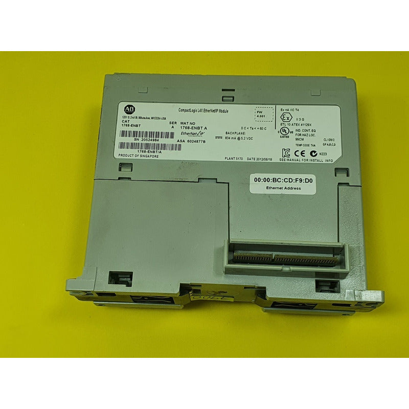 Allen-bradley Compactlogix Modulo Ethernet 1768-enbt