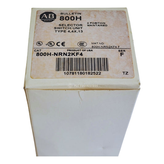 Allen Bradley - Allen Bradley 800h-nrn2kf4 Interruptor
