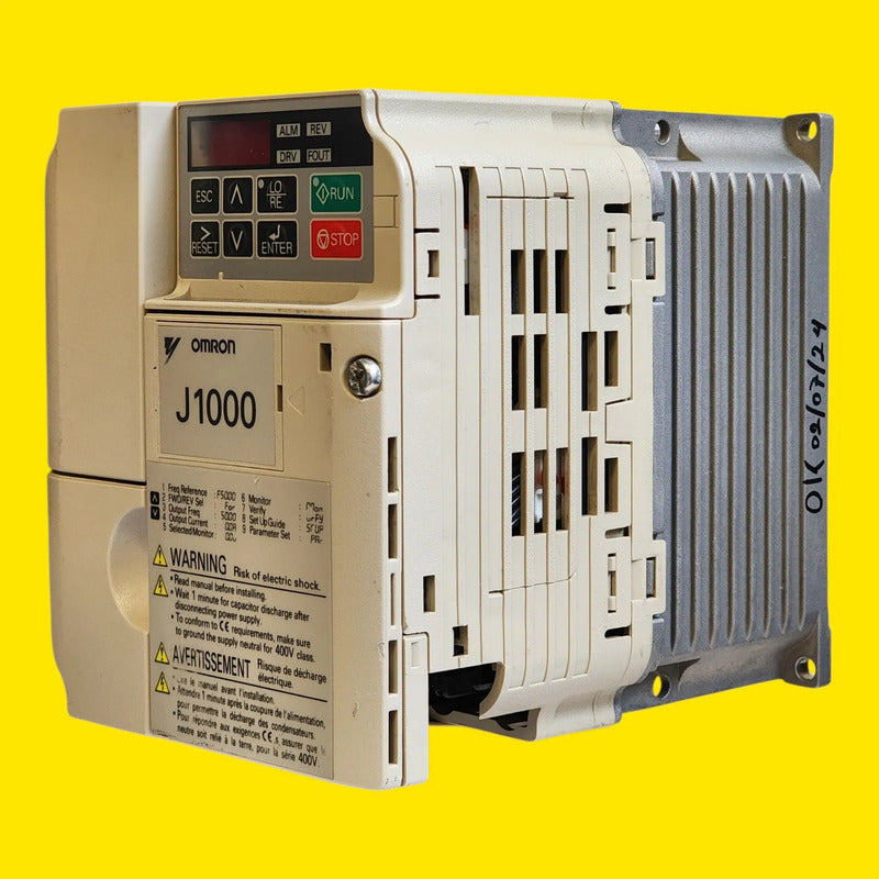 Omron Jza40p7baa Variador J1000 1.1kw 1.5kw 380-480v 3.4a
