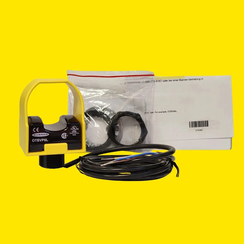 Boton Óptico Banner Otbvp6l Sensor Táctil Pnp 10-30v