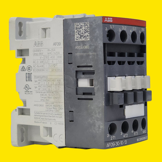 Contactor Tripolar Abb Af09-30-10-13 (1sbl137001r1310) 690v