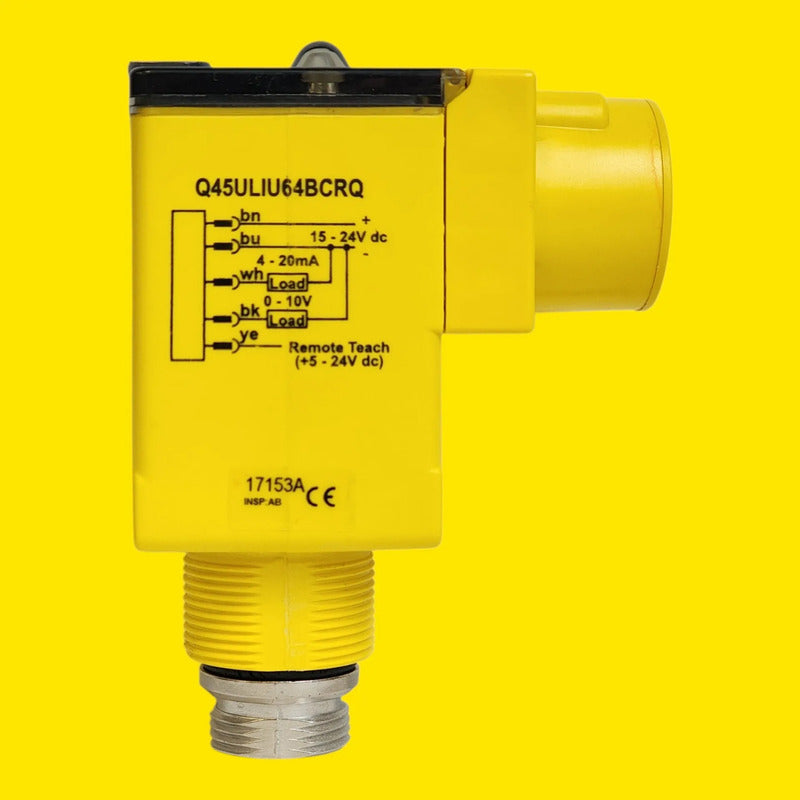 Banner Q45uliu64bcrq 47557 Sensor Ultrasonico Analogico