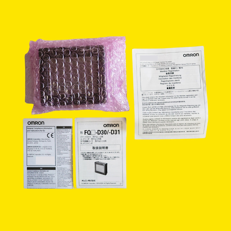 Display Omron Fq2-d30 Para Sensores De Visión Industrial