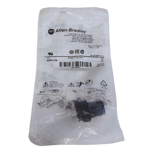 Allen-bradley 800fp-lf6 22mm Momentary Push Button Azul