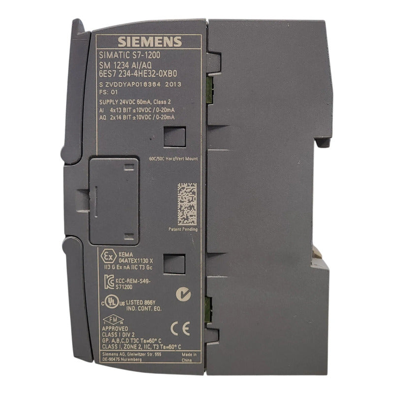 Siemens 6es7234-4he32-0xb0 Módulo Entradas Y Salidas