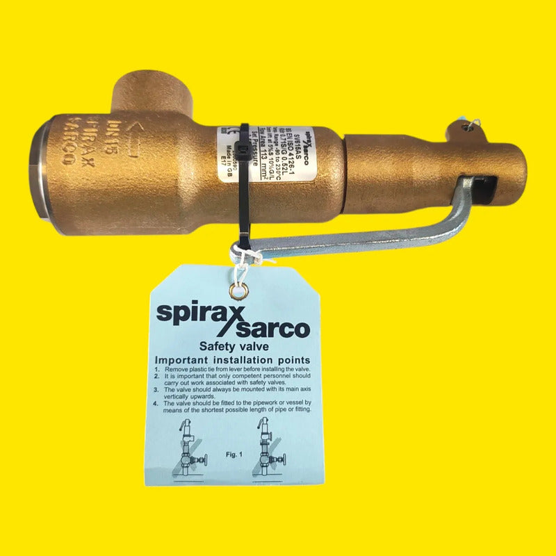 Spirax Sarco Sv615as Dn15x20 Valvula Seguridad Vapor