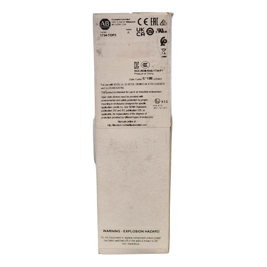 Allen-bradley 1734-top3 Base De Cableado Point I/o