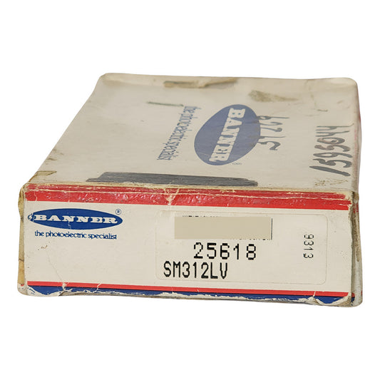 Banner Sm312lv  Detección Precisa  Luz Visible  Industria