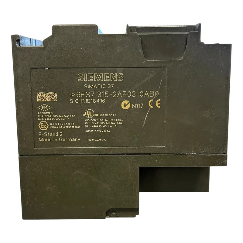 Siemens 6es7315-2af03-0ab0 Cpu 315-2 Dp Para Plc Simatic S7