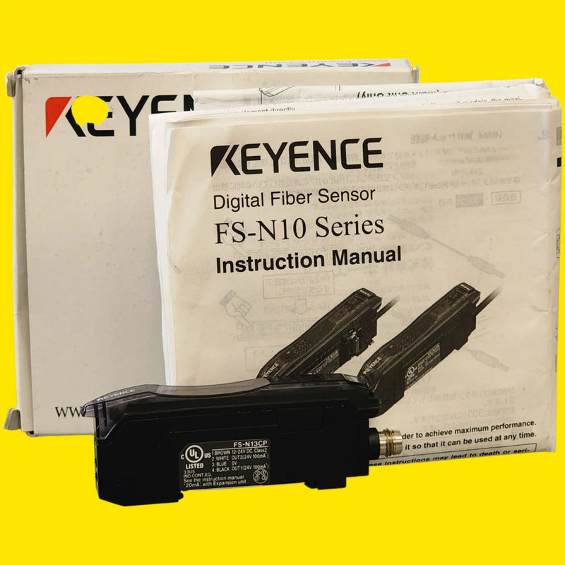 Keyence Fs-n13cp Amplificador Para Fibra Óptica