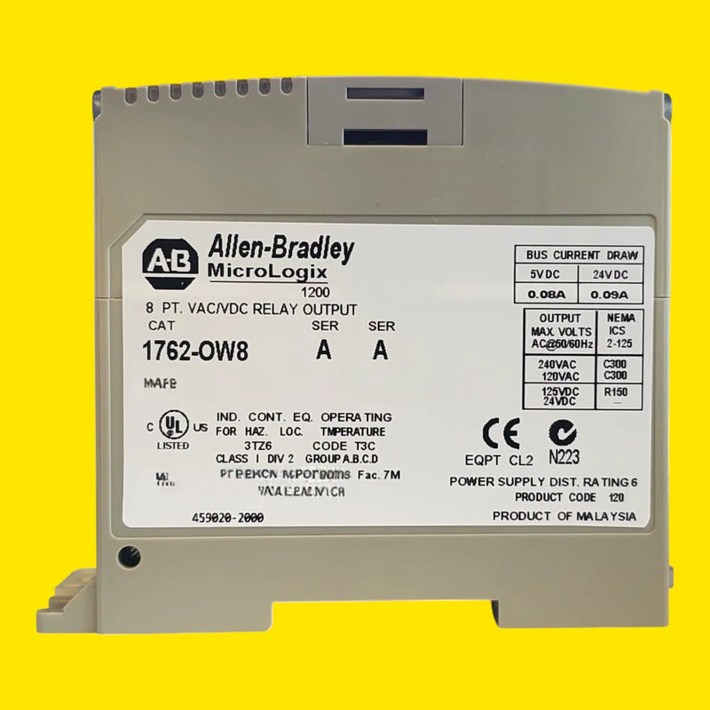 Módulo Allen Bradley 1762-ow8 Micrologix 8 Salidas