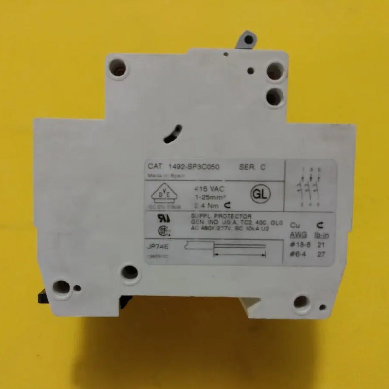 Allen-bradley Disyuntor 1492-sp3c050.