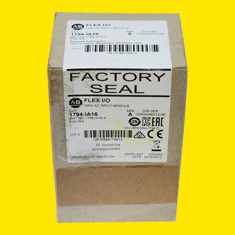 Nuevo Allen Bradley 1794-ia16/un Flex I/o Módulo De Entrada