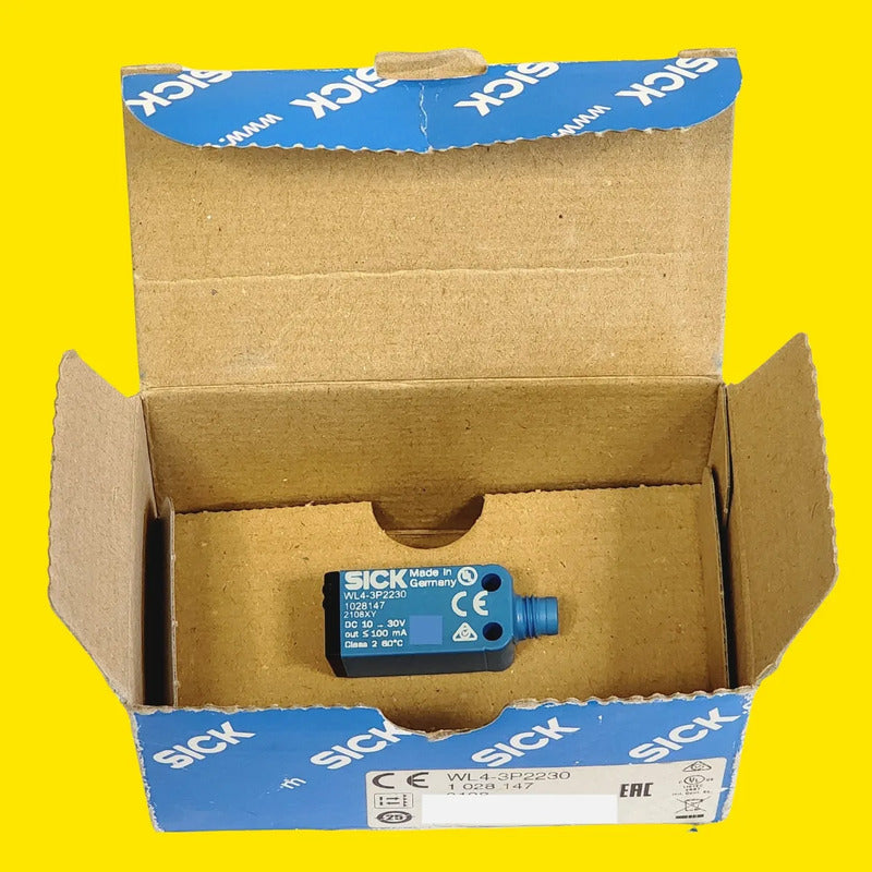 Sensor Fotoeléctrico Sick Wl4-3p2230 Pnp 10-30vdc Ip67