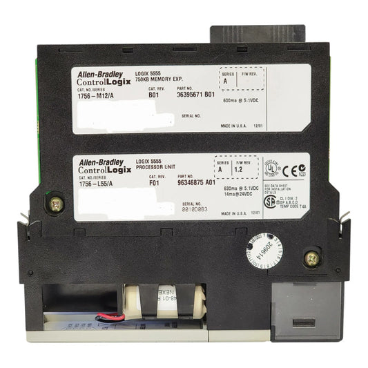 Allen-bradley Control 1756-l55m12 Logix 5555