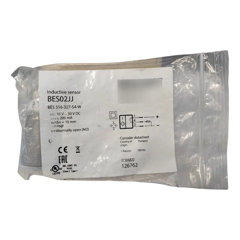 Balluff Bes02jj Bes 516-327-s4-w Sensor Inductivo
