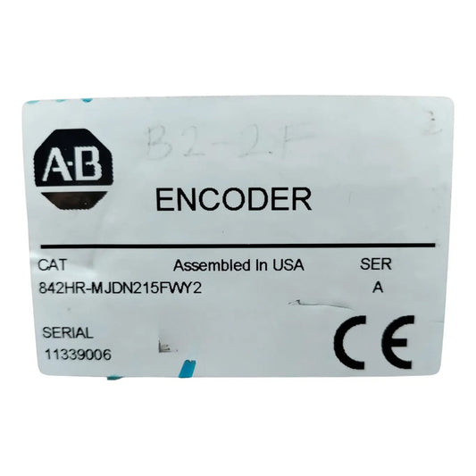 Allen-bradley 842hr-mjdn215fwy2 Sine Cosine Encoder..