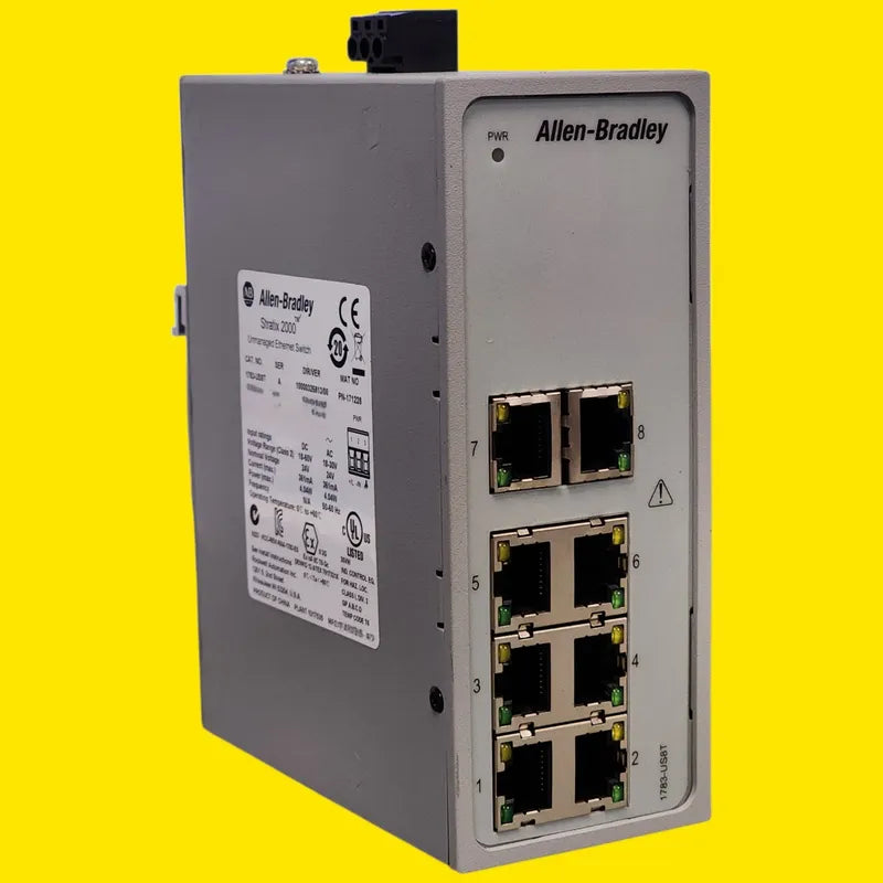 Allen-bradley 1783-us8t Switch Ethernet Industrial 8 Puertos