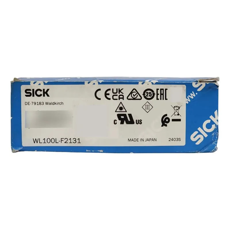 Sick Wl100l-f2131 6030709 Sensor Fotoeléctrico Láser