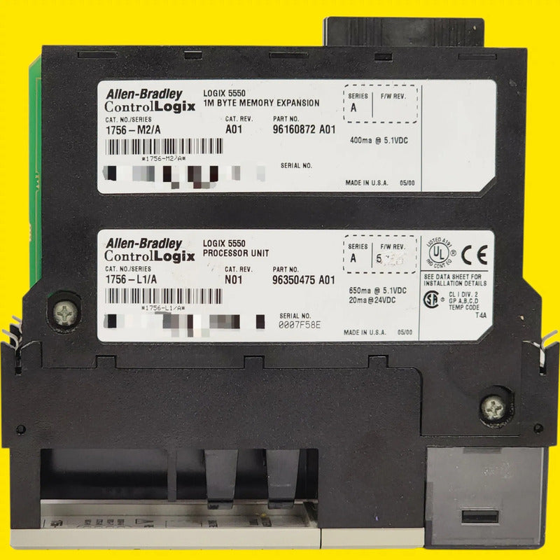 Allen Bradley 1756-l1m2 Controllogix Plc Procesador Cpu