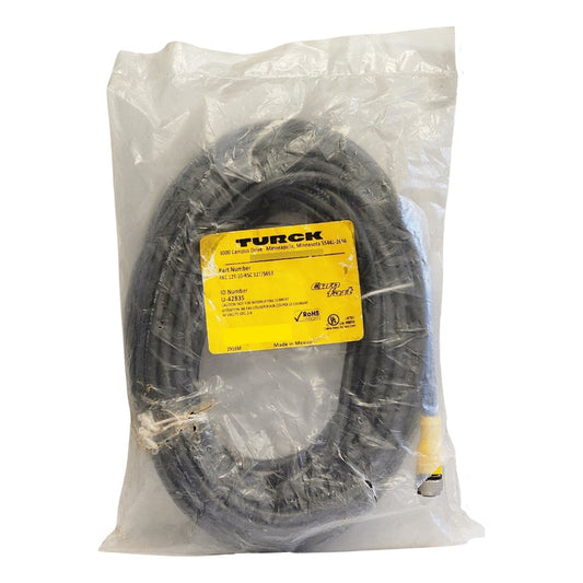 Cable De Conexión Turck U-42835 M12 Recto Industrial Negro
