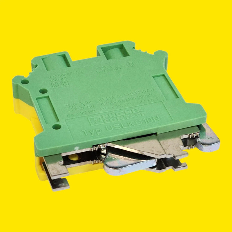 Phoenix Contact 3003923 Borne De Tierra Uslkg 10 N 10.2mm Verde