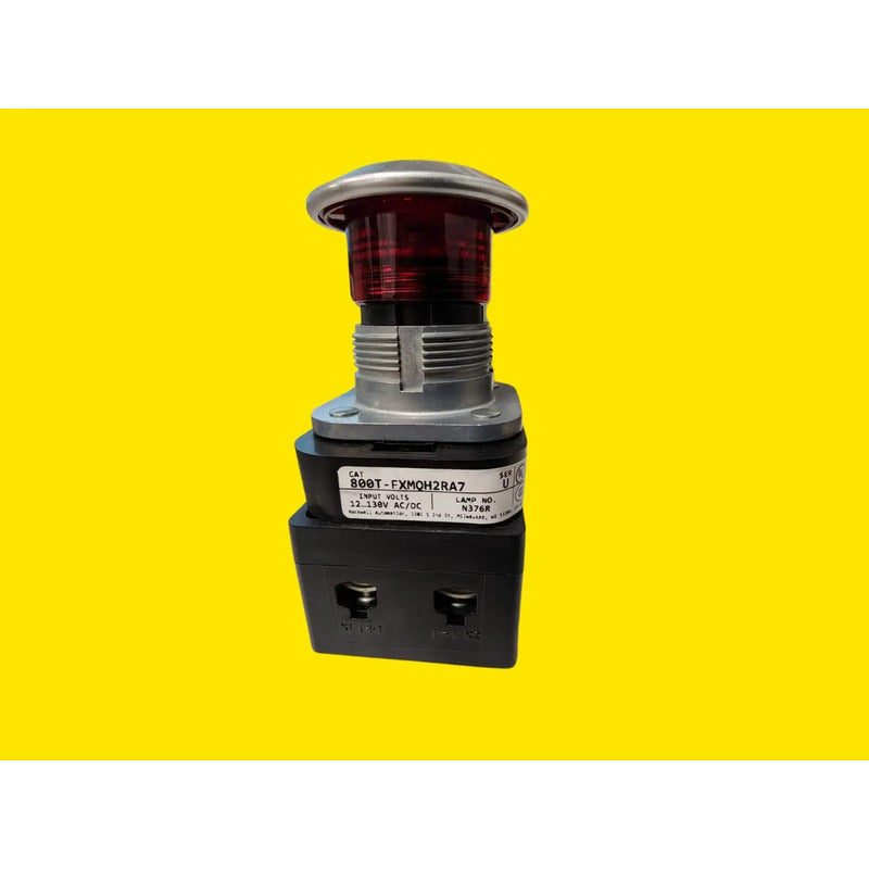 Allen-bradley 800t-fxmqh2ra7 Pulsador Hongo Iluminado 30mm