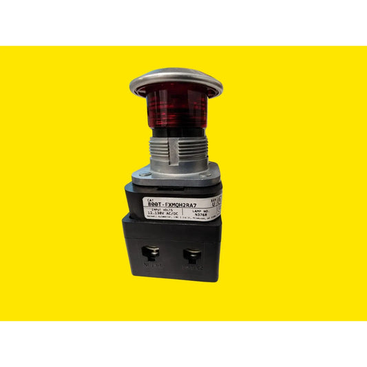 Allen-bradley 800t-fxmqh2ra7 Pulsador Hongo Iluminado 30mm