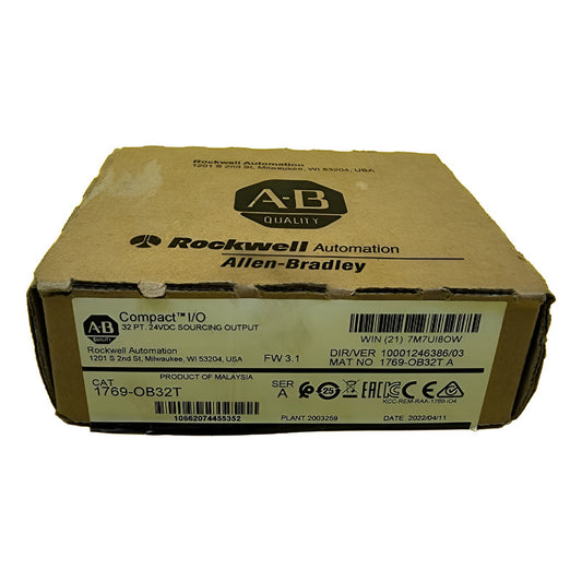 Allen-bradley 1769-ob32t 24vdc Sourcing Output