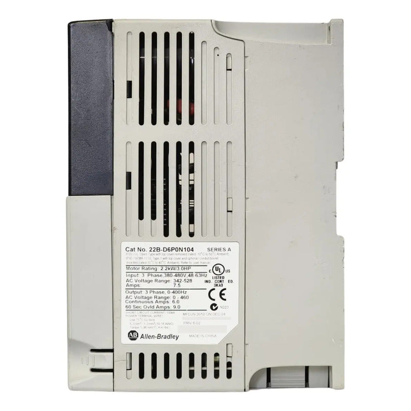 Allen-bradley 22b-d6p0n104 Variador Powerflex 40 3hp 480v
