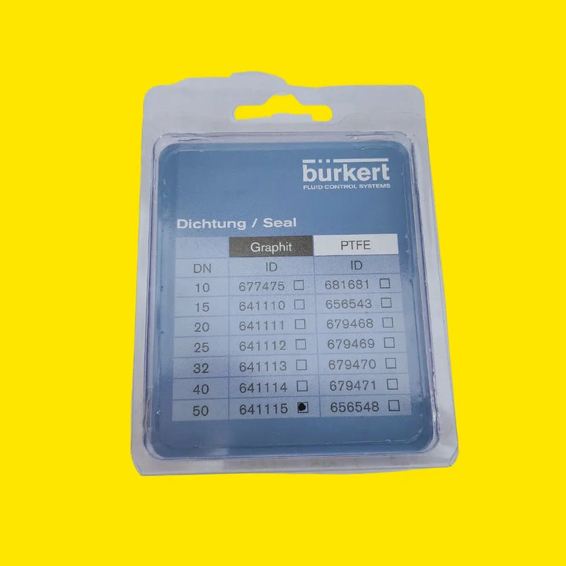 Sello De Grafito Bürkert 641115 | Repuesto Para Dn 50