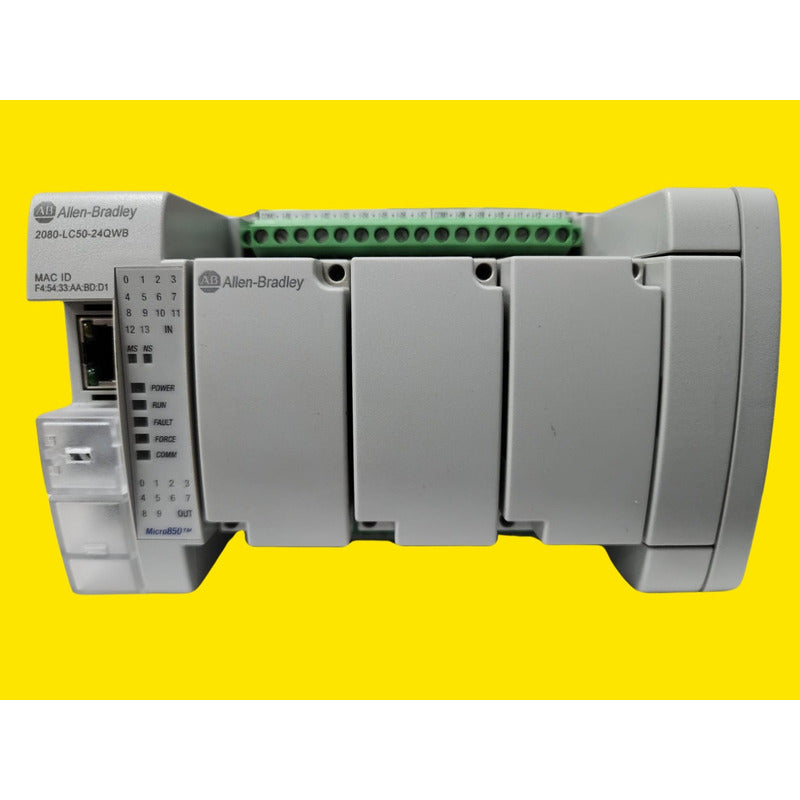 Allen-bradley 2080-lc50-24qw8 Controlador Logico Progamable