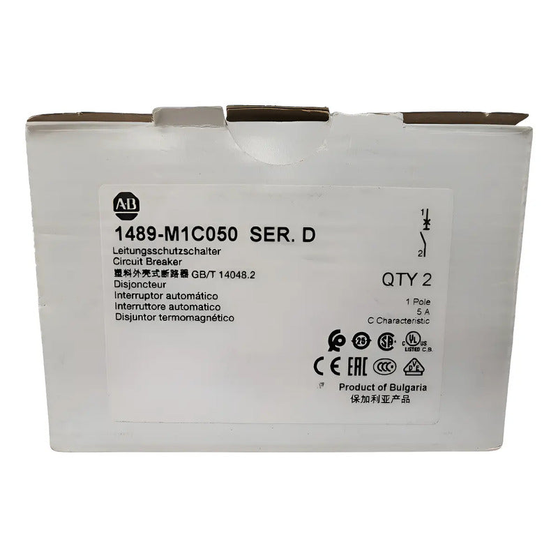 Allen-bradley 1489-m1c050 Interruptor Termomagnetico