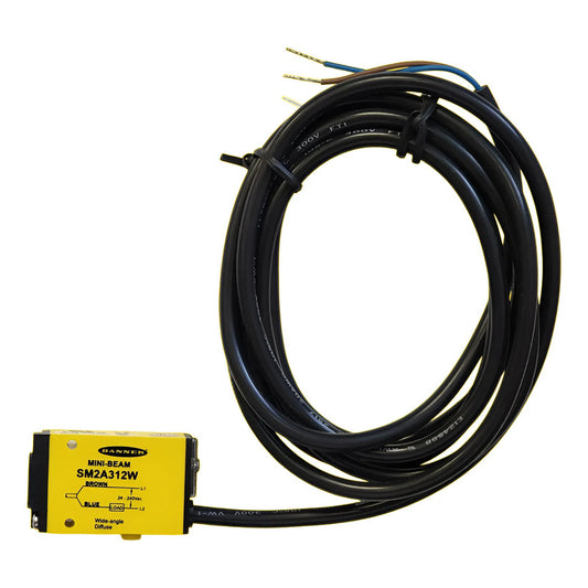Banner Sm2a312w 26265 Sensor Fotoelectrico Difuso Mini-beam