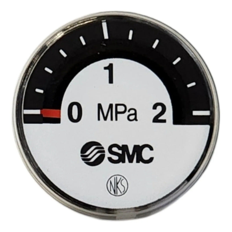 Smc G27-20-01 Manómetro De Presión 0-2 Mpa