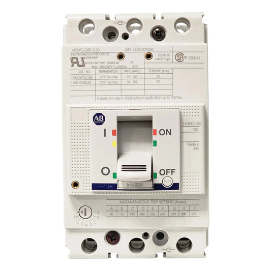 Interruptor Termomagnetico Allen Bradley 140mg-g8p-c30 30a