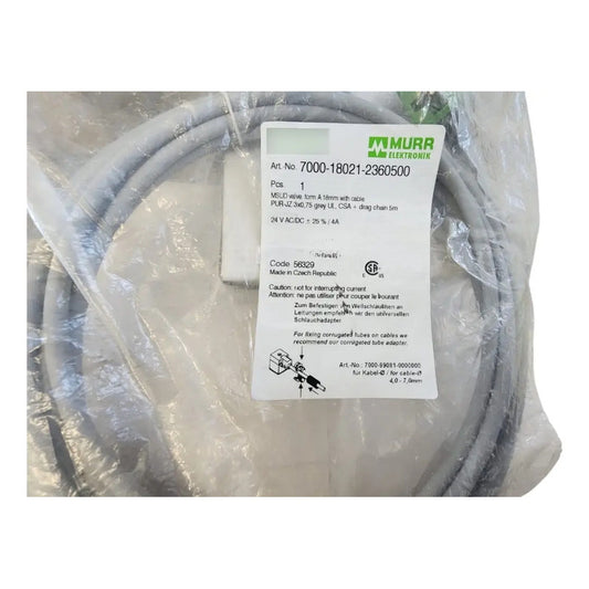 Murr Elektronik 7000-18021-2360500 Cable Sens/actuador