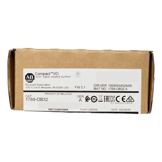 Allen Bradley 1769-ob32 Módulo Salida Compactlogix 24vd