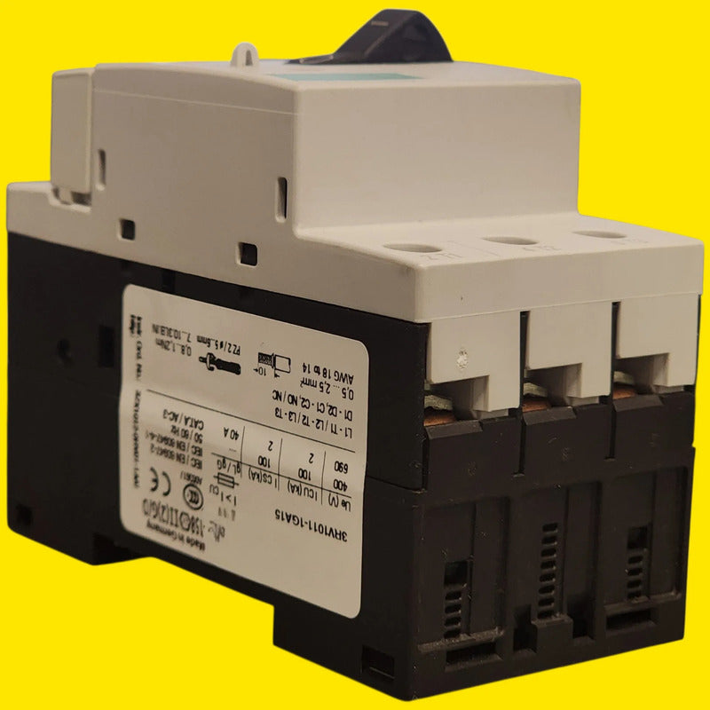 Siemens 3rv1011-1ga15 Contactor Guardamotor