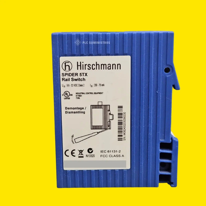 Spider 5tx Hirschmann Switch 5 Puertos*