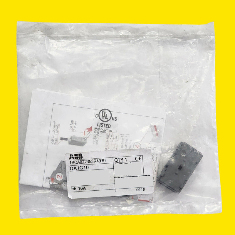 Bloque Contacto Auxiliar Abb Oa1g10 1 No Series Ot Y Os